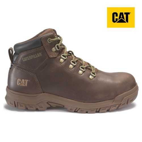 Caterpillar Mae Steel Toe S3 HRO WR SRA Werkschoenen Dames Chocola (GPVB.NL)